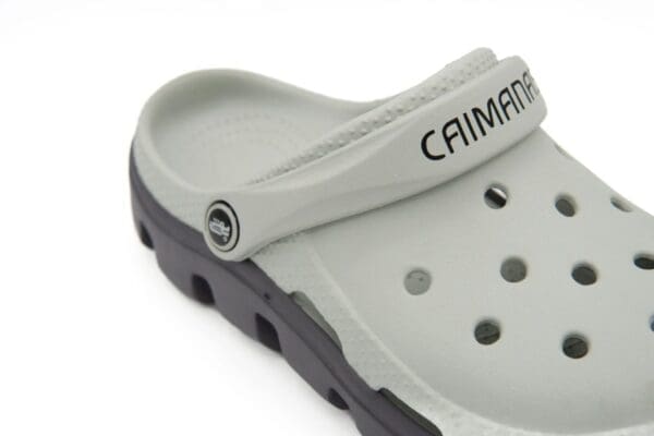 A close up of the bottom of a pair of crocs